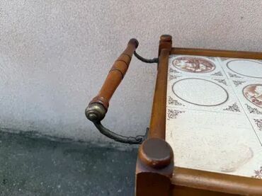 RS - Antique Drinks Carts: Stara drvena barska kolica za piće ✨ Odlično stanje 📸 Kao na slikama — 14