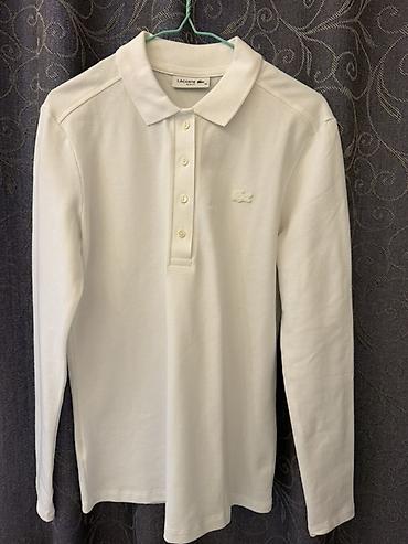 платье рубашка в полоску: Белое поло Lacoste с длинным рукавом
Женское новое — 1