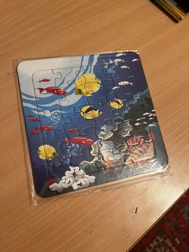 Oyuncaqlar: Uşaq üçün rəngarəng pazl dəsti 4 ədədi cəmi 15 azn endirim olunacaq 😊 — 2