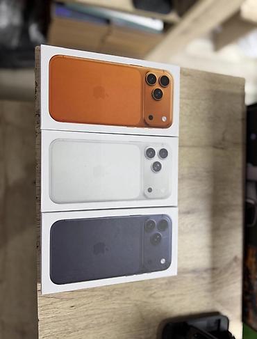 IPhone 17 Pro Max, 1 ТБ, Оранжевый, Гарантия, С документами at lalafo.az IPhone 17 Pro Max, 1 ТБ, Оранжевый, Гарантия, С документами