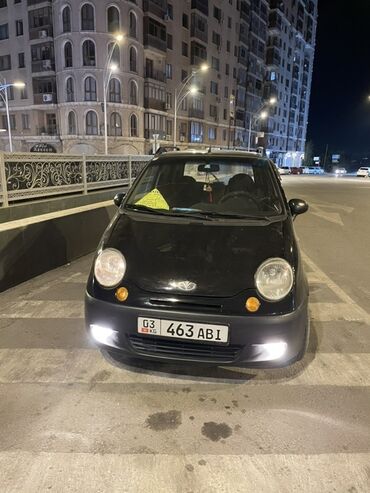 купить авто недорого: Компактный городской хэтчбек Daewoo Matiz (черный цвет). Основные