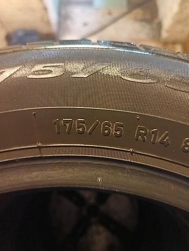 teker 14: Pirelli yay/performans şinləri dəsti - Marka: Pirelli - Ölçü: 175/65 — 2