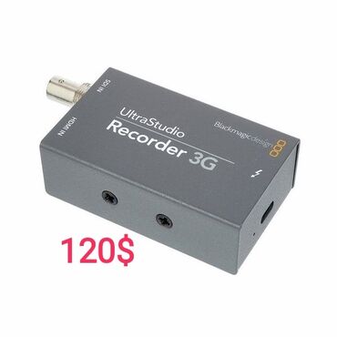 ТВ жана видео аксессуарлары: Blackmagic UltraStudio Recorder 3G, blackmagic Converter