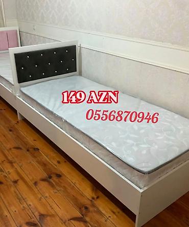 termo mebel: Yeni, Təknəfərlik çarpayı, Bazalı, Matras ilə, Siyirməsiz, Rusiya — 6