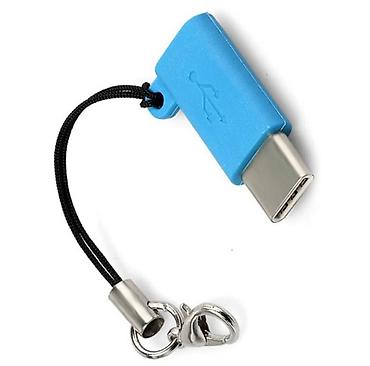 Адаптер Type-C male - micro USB female. Переходник Type C (папа) -