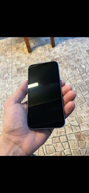 Apple iPhone: IPhone 13, 128 GB, Blue Titanium, Barmaq izi, Face ID