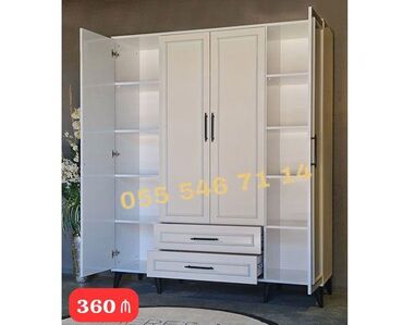 Dolablar: Yeni, 4 qapılı Düz dolab, Qarderob, paltar dolabı lalafo.az -da Dolablar: Yeni, 4 qapılı Düz dolab, Qarderob, paltar dolabı
