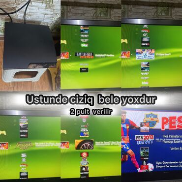 kompyuter satilir: Play station3 qiymət 280₼ Yaddaş 500 çoxlu oyunlar var Amerkadan