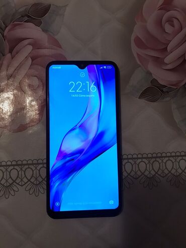 barmaq izi aparati: Xiaomi Redmi 9, 64 GB, rəng - Mavi, 
 Barmaq izi