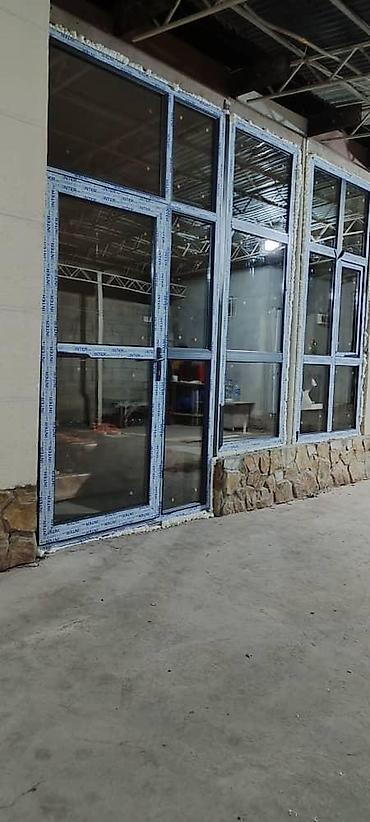 Пластиковые окна на заказ: Пластиковый окна двери витираж арка трапетсия либой слажнас алиминий — 8