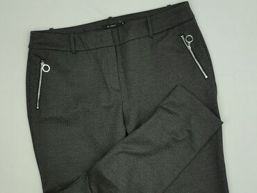 spodnie woskowane białe: Monnari, Material trousers for women, size 3XL (EU 46)