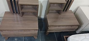 ev saat: Yataq otağı mebel dəsti - Material: ağac teksturalı laminat/MDFlam — 5