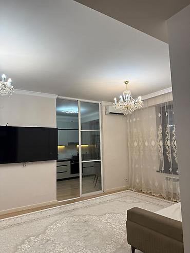Продажа квартир: 3 комнаты, 103 м², Асанбай мкр Элитка, 9 этаж, Евроремонт — 1