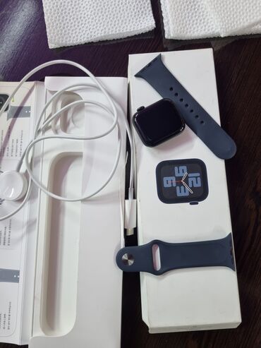 omega часы: Apple watch 41 mm s/m midnight sport band .отличном состоянии
