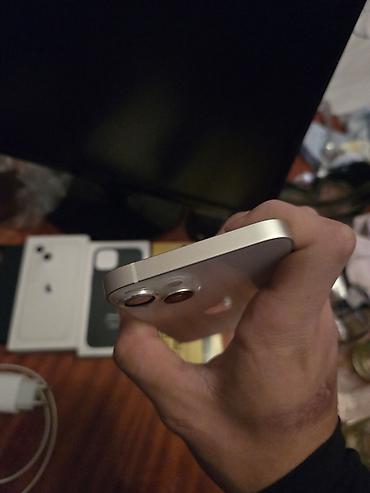 ipad air m3: IPhone 13, 128 GB, Ağ, Simsiz şarj, Face ID, Sənədlərlə — 6