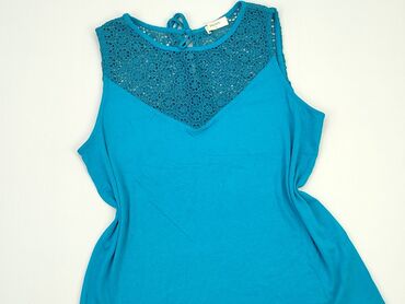 błękitna eleganckie bluzki: Bluzka Damska, Papaya, L, stan - Idealny