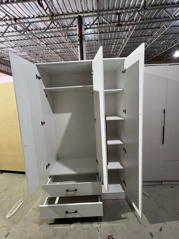 Шифоньеры: Шифоньер, Новый, Прямой, цвет - Белый, ЛДСП at lalafo.kg — 5 Шифоньеры: Шифоньер, Новый, Прямой, цвет - Белый, ЛДСП — 5