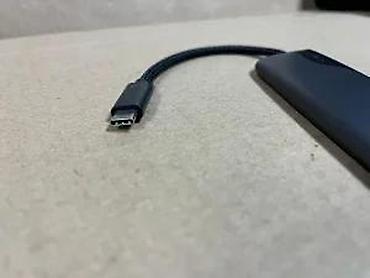 Doking stanice: Syntech USB-C na USB 3.0 hub (4-portni) - Ulaz: USB-C (muški konektor — 9