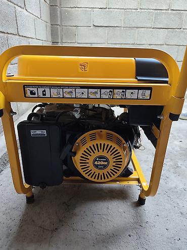 электрический люлька: Бензиновый генератор Tolsen 5500W (артикул 79992) — это однофазная — 3