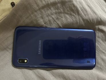 Samsung: Samsung Galaxy A10, 32 GB, rəng - Göy, Düyməli, İki sim kartlı, Face ID