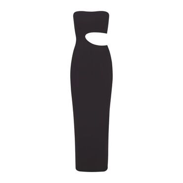 Haljine: 2XL (EU 44), bоја - Crna, Koktel, klub, Kratkih rukava — 30