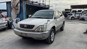 фара harrier: Комплект передних фар Toyota 2003 г., Б/у, Оригинал, Япония — 6