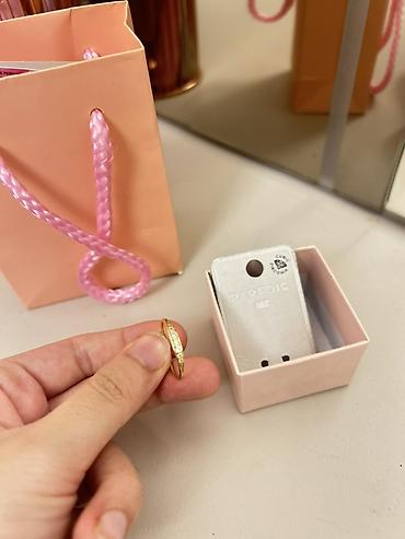 parfois: PARFOIS üzük – 925 Sterling silver əsaslı, qızılı örtüklü - Model — 2
