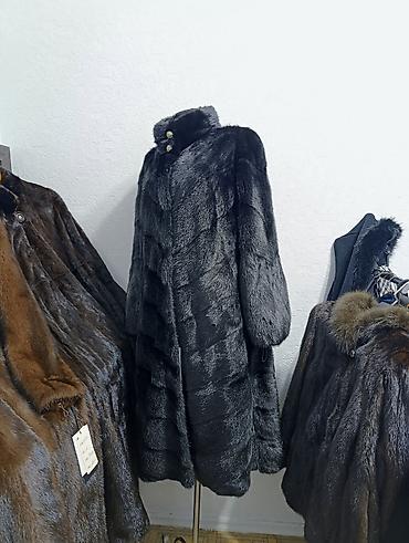 старинный вещи: Шуба, Норка, Длинная модель, Канада, XL, 2XL — 4