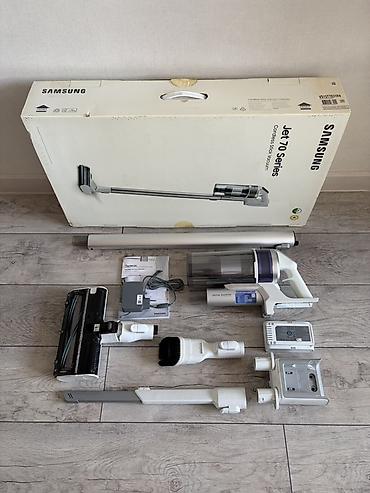 вакуумный мотор: Беспроводной вертикальный пылесос Samsung Jet 70 Series (Cordless — 2