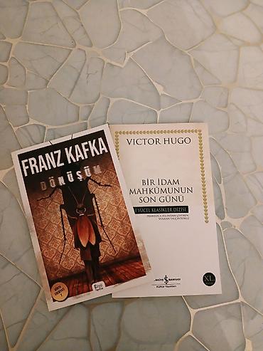 Satılır: 2 ədəd türk dilində klassik əsər kitabı dəsti 1) Franz Kafka