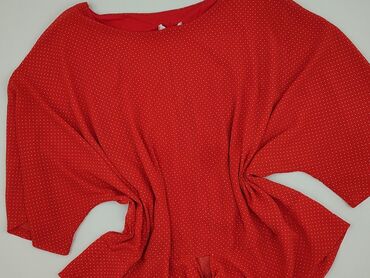 włoskie bluzki lniane: Women's blouse, size 9XL