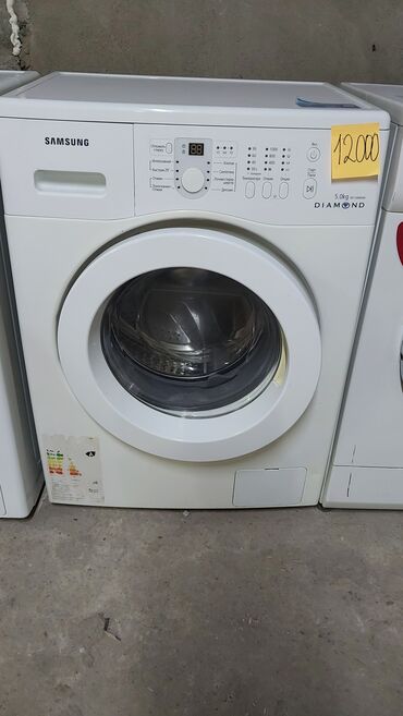 ремонт стиральных машин бишкек: Стиральная машина Samsung, Б/у, Автомат, До 5 кг, Компактная