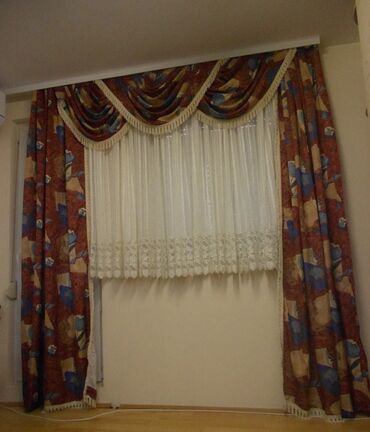 Zavese i draperije: Tanke i mrežaste zavese, bоја - Šareno — 5