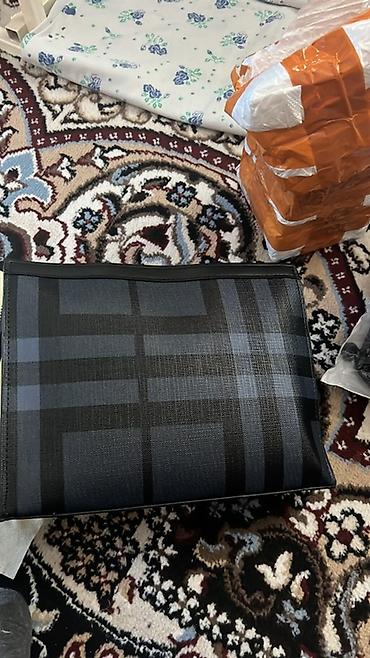 Классические сумки: Классическая сумка, Burberry, Материал: Искусственная кожа, Регулируемый ремень, Мужские, Новый — 2
