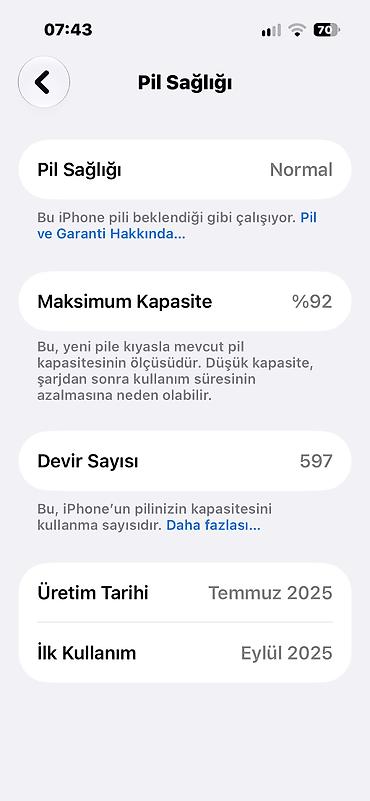 15 iphone: IPhone 14 Pro, 128 GB, Ağ, Face ID — 2