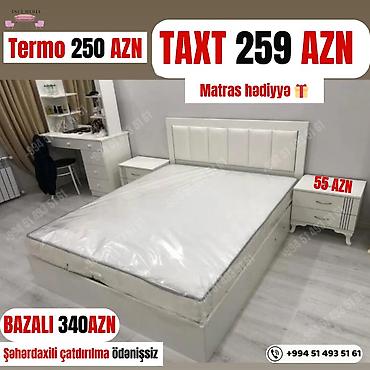 mebel termo: İkinəfərlik çarpayı, Termo, Azərbaycan, Yeni — 1
