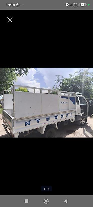 Транспорт: Продаётся Hyundai Porter I Год выпуска: 2000 Цвет: Белый Состояние — 3