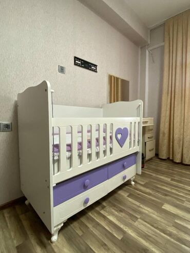 здравствуйте дорогие родители: Oğlan və qız üçün, İşlənmiş, Dördbucaq, Beşik, Matras ilə, Yellənmə mexanizm ilə