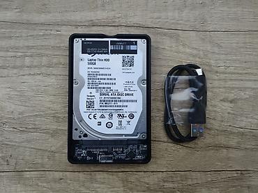 Накопитель для ПК, Б/у, Seagate, HDD, 512 ГБ, 2.5", Для ПК