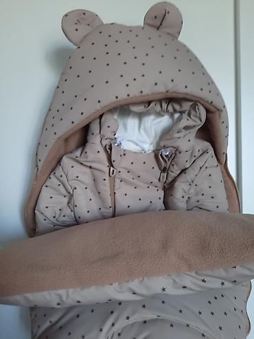 мишку: Зимний конверт‑спальный мешок для коляски/санок DanaBaby - Теплый — 3