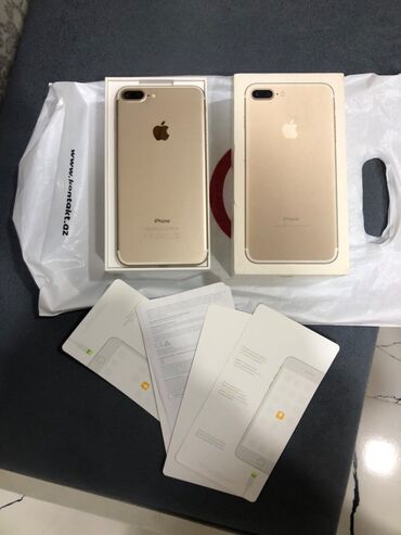 iphone 7 pilus: IPhone 7 Plus, 32 ГБ, Matte Gold, Отпечаток пальца