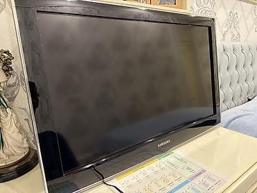 ТВ и видео: Б/у Телевизор Samsung LCD 32" HD (1366x768), Самовывоз, Бесплатная доставка — 1