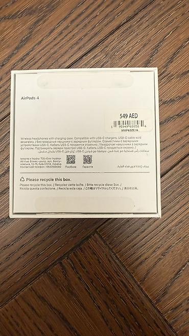 airpods mac: İşlənmiş Simsiz (Bluetooth) Qulaqcıqlar, Apple, rəng - Ağ — 2