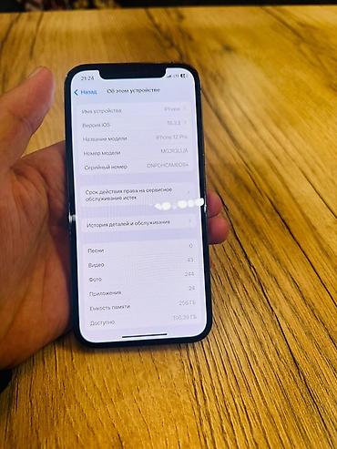 midi yamaha: IPhone 12 Pro, Б/у, 256 ГБ, Matte Silver, 77 % — 3