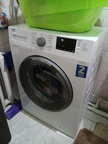 автомат стирал: Кир жуучу машина Beko, Колдонулган, Автомат, 7 кг чейин