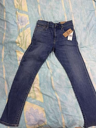 cins şalvar modelleri: Brendli cins şalvarlar dəsti 1) Tommy Hilfiger cins şalvar - Rəng — 5