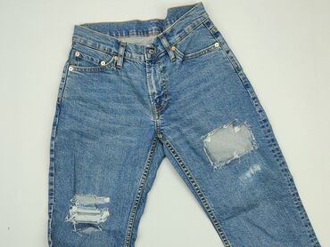 jeansowe spódniczka na szelkach: Jeans, S (EU 36), condition - Good