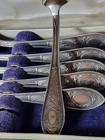 Коллекционные ложки: СССР МЕЛЬХИОРОВЫЙ 1960 год редкий. На ложке написано МОСКВА — 4