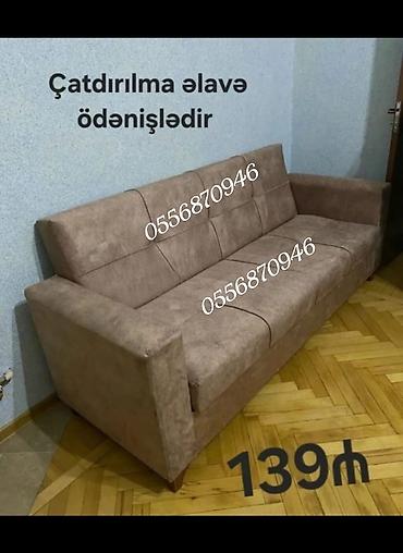 Divanlar: Divan-kravat, Yeni, Açılan, Bazalı, Parça, Ödənişli çatdırılma — 4