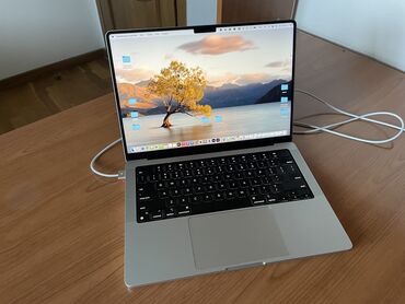 macbook pro 16 m1 pro: Ноутбук, Apple, 16 ГБ ОЗУ, Apple M1 Pro, 14 ", Б/у, Для работы, учебы, память SSD
